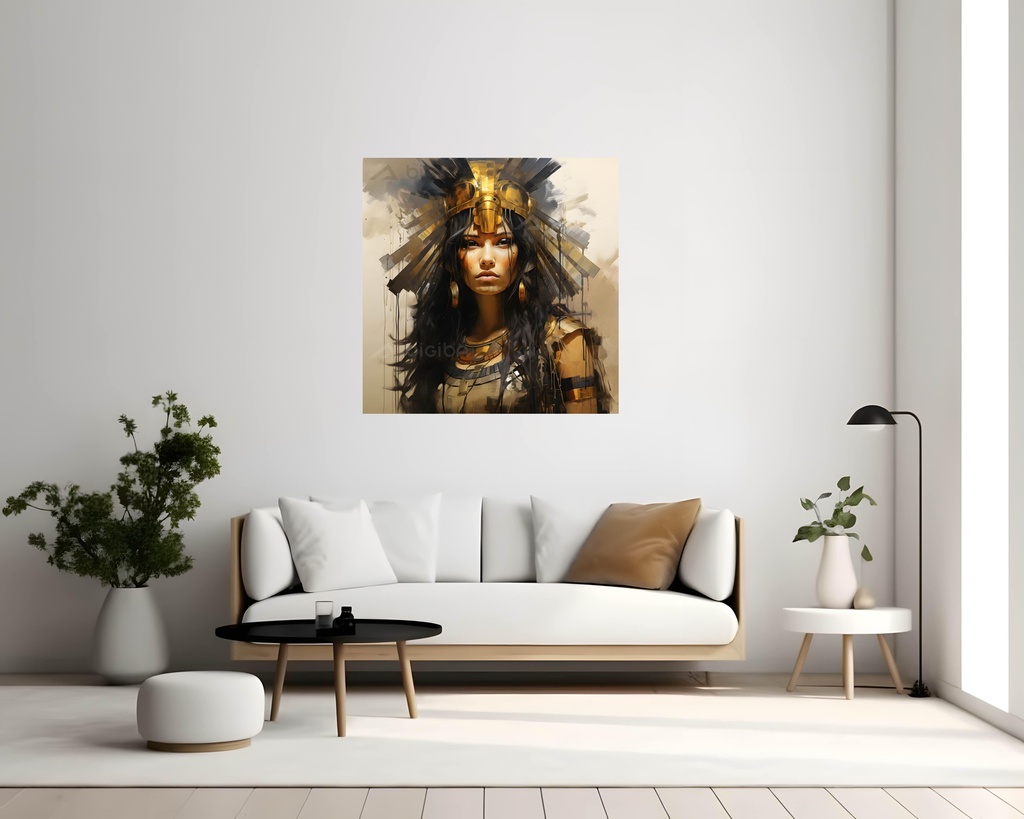Majestic Warrior Queen