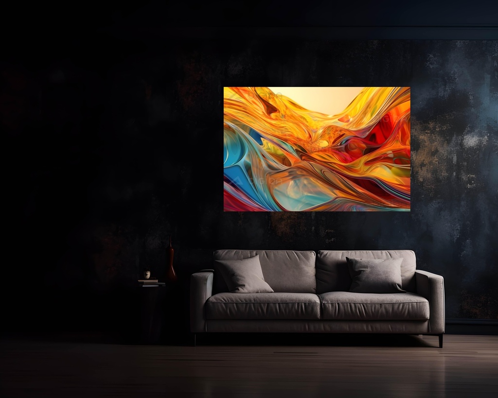 Vibrant Flow of Dreams