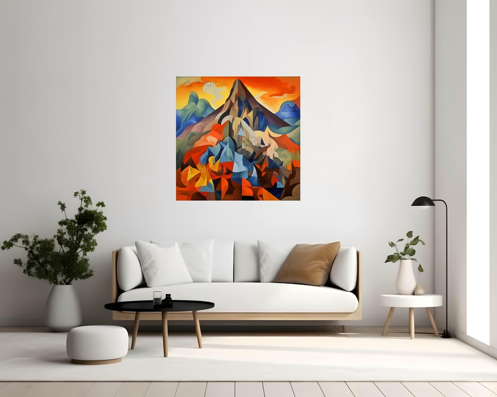 Majestic Mountain Mosaic
