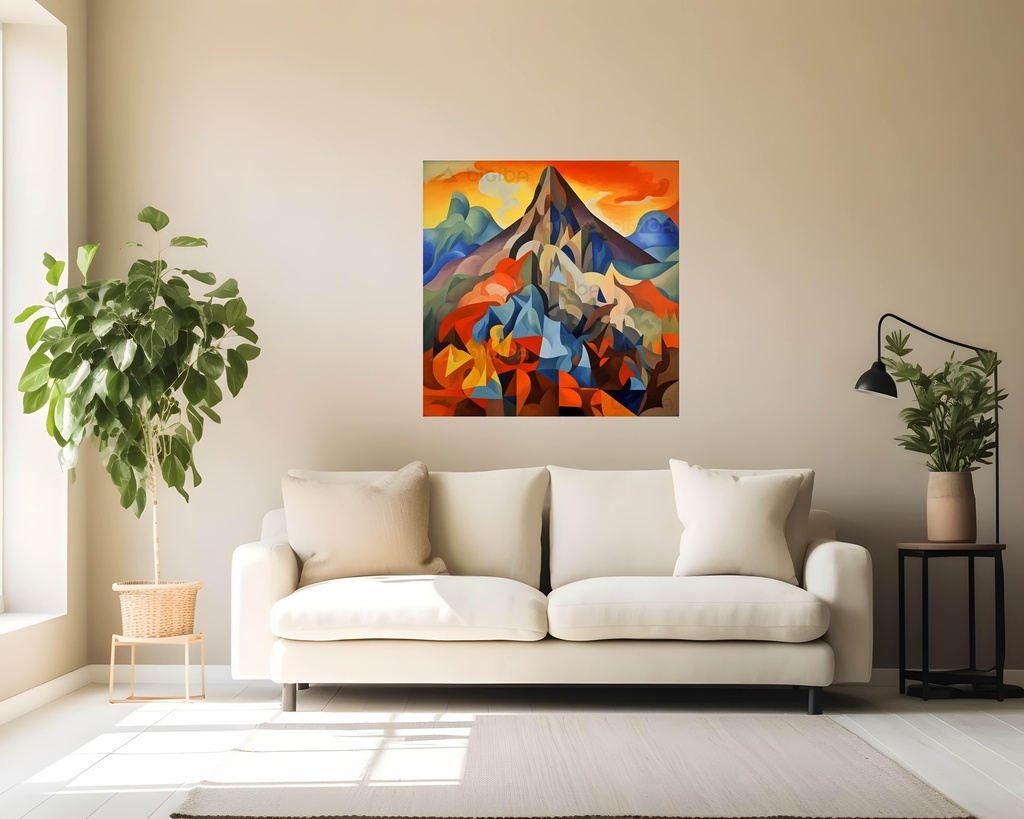Majestic Mountain Mosaic