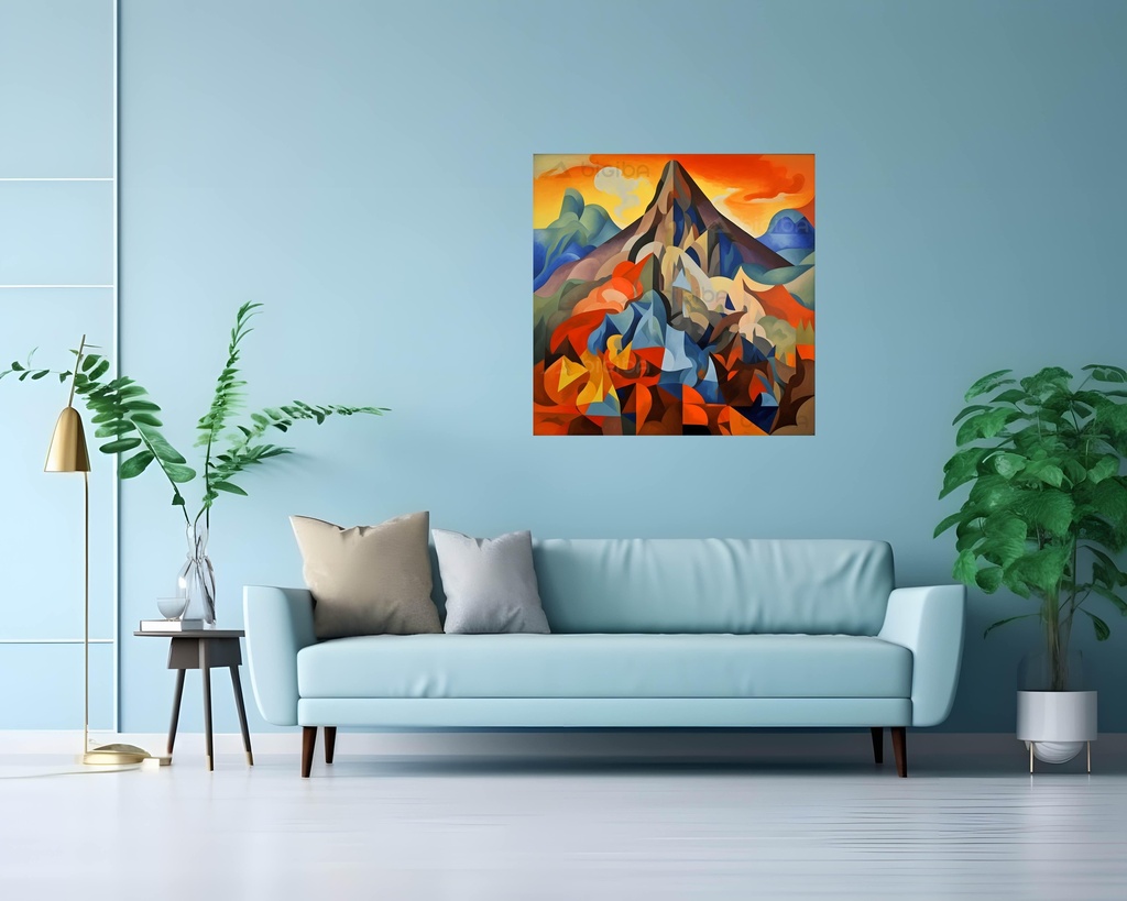 Majestic Mountain Mosaic