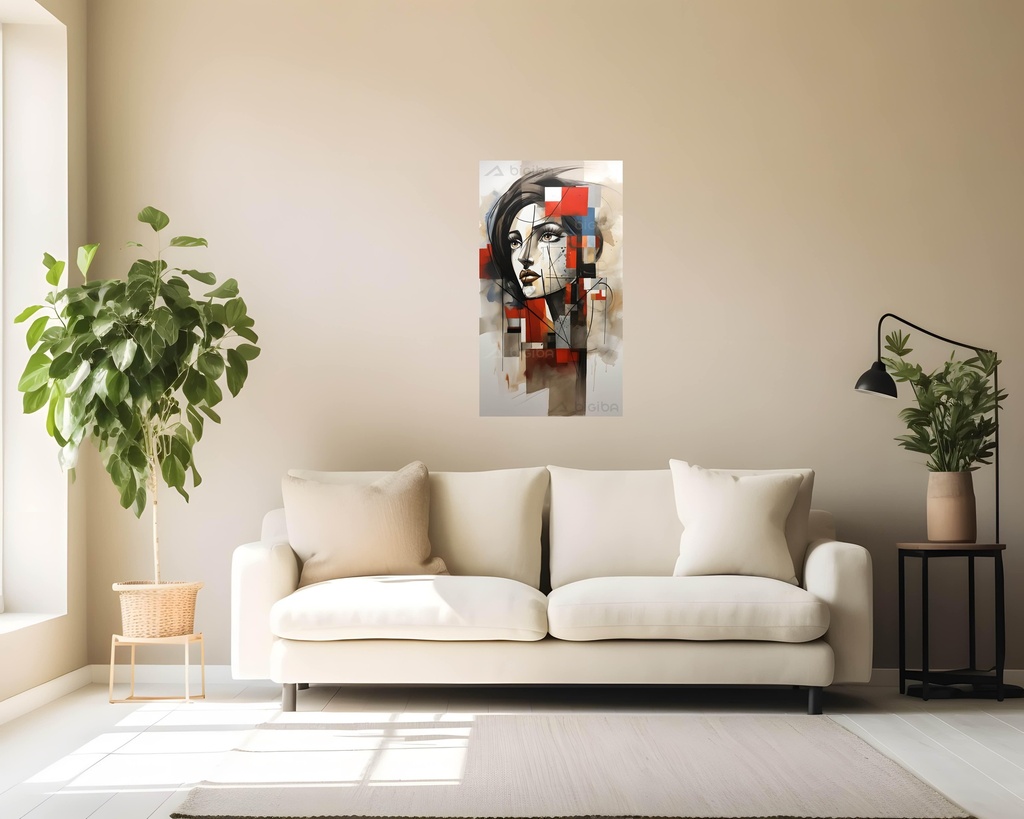 Cubist Dreams Portrait