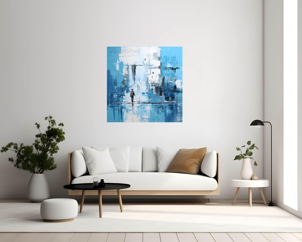 Solitude in Blue