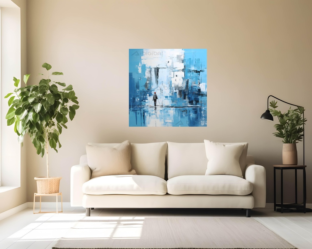 Solitude in Blue