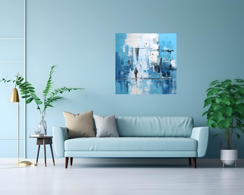 Solitude in Blue
