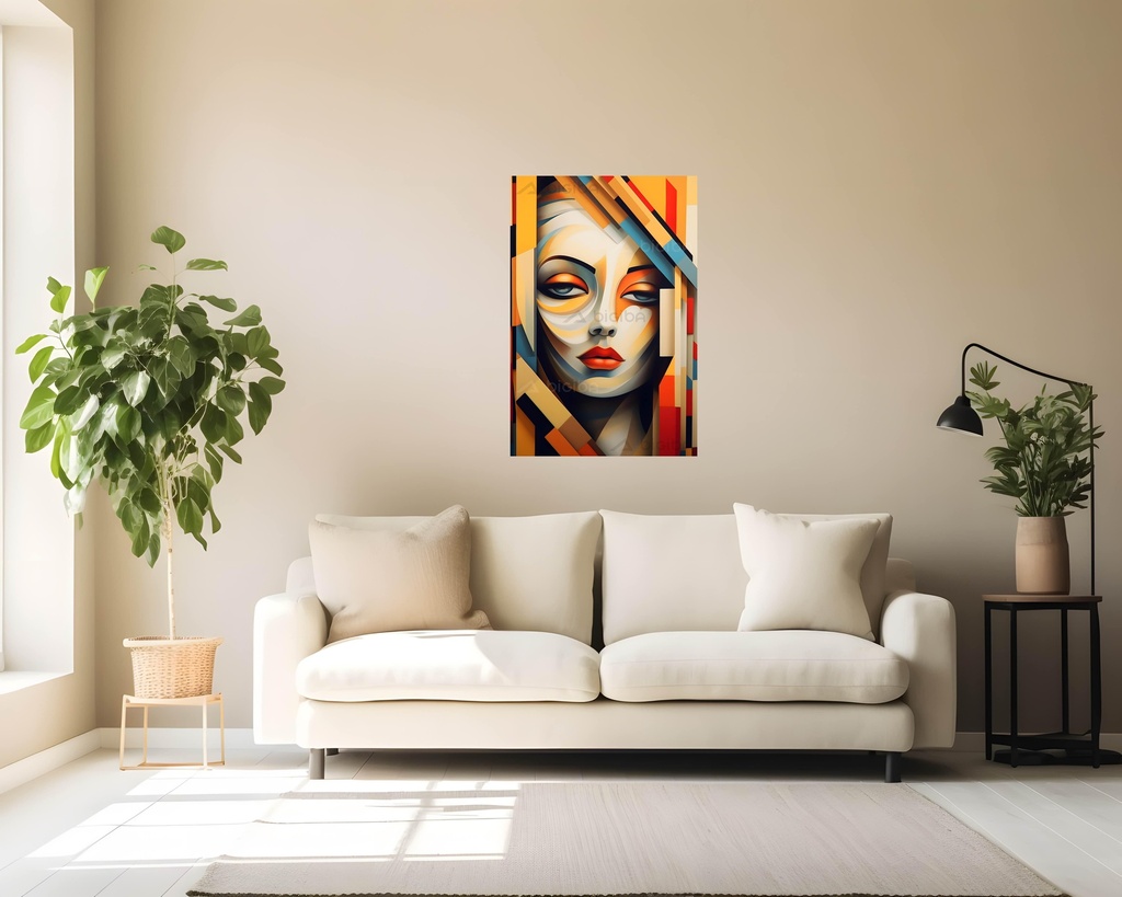Abstract Geometric Muse