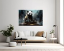 Panda's Pensive Portrait