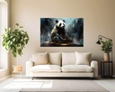 Panda's Pensive Portrait