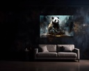 Panda's Pensive Portrait