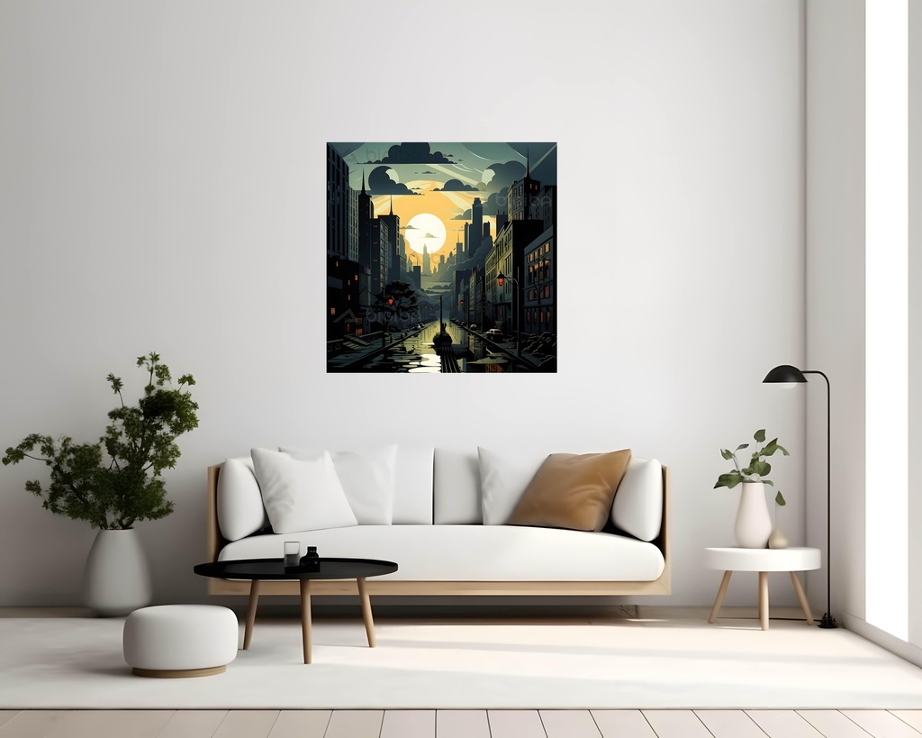 Sunset Metropolis