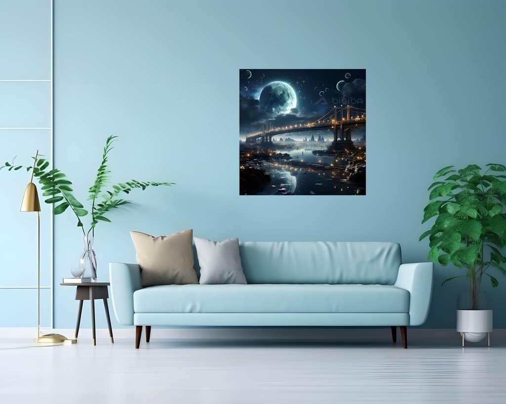 Moonlit Mystique Bridge
