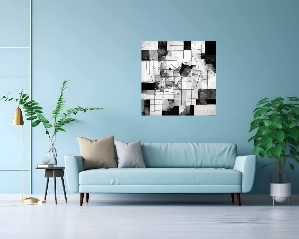 Monochrome Mosaic Reverie