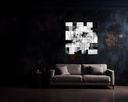 Monochrome Mosaic Reverie