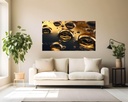 Golden Droplets Symphony