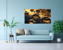 Golden Droplets Symphony
