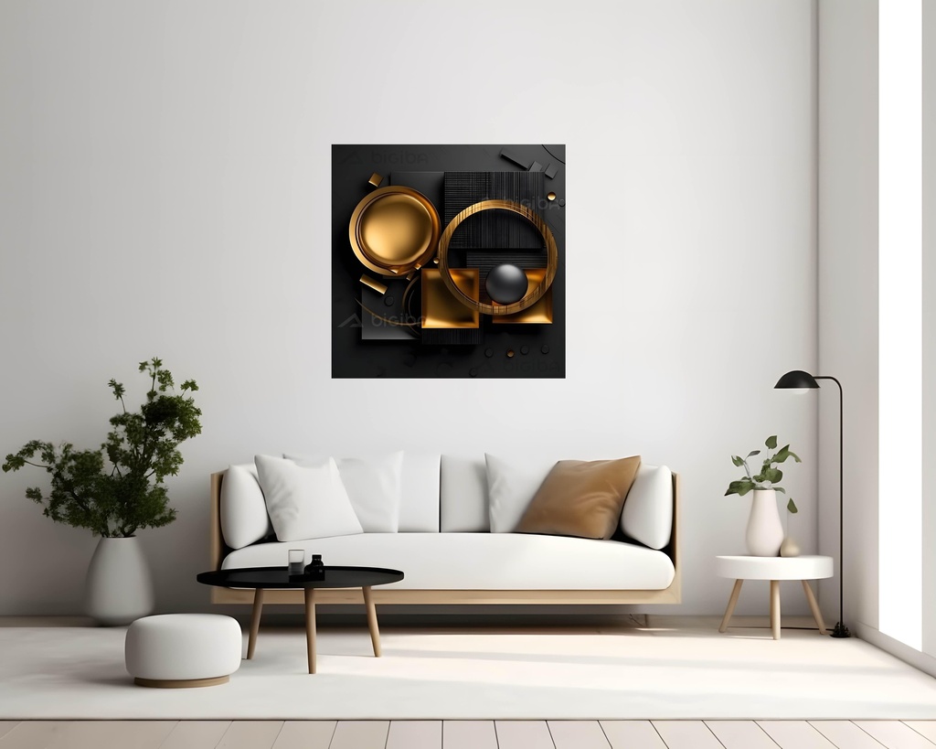 Golden Noir Elegance
