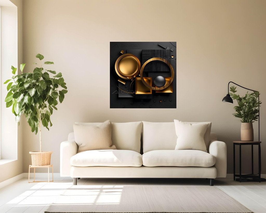 Golden Noir Elegance