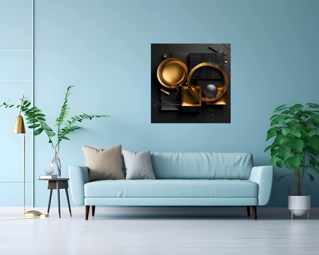 Golden Noir Elegance