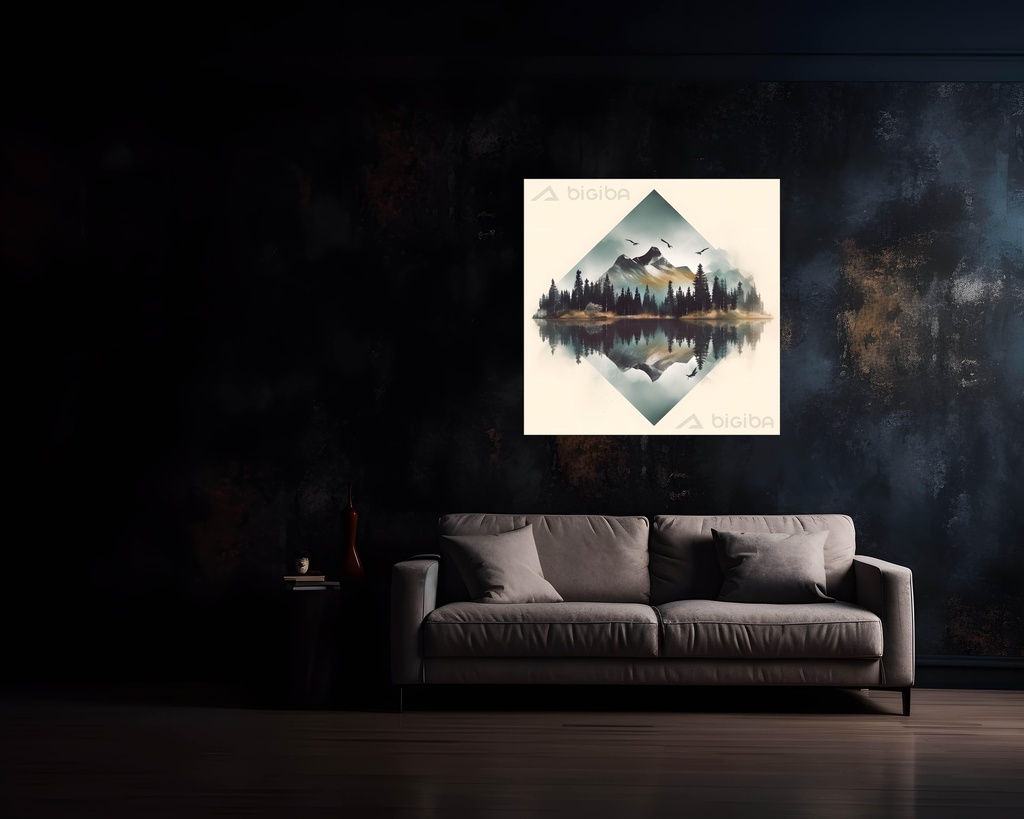 Mystic Mountain Reflection