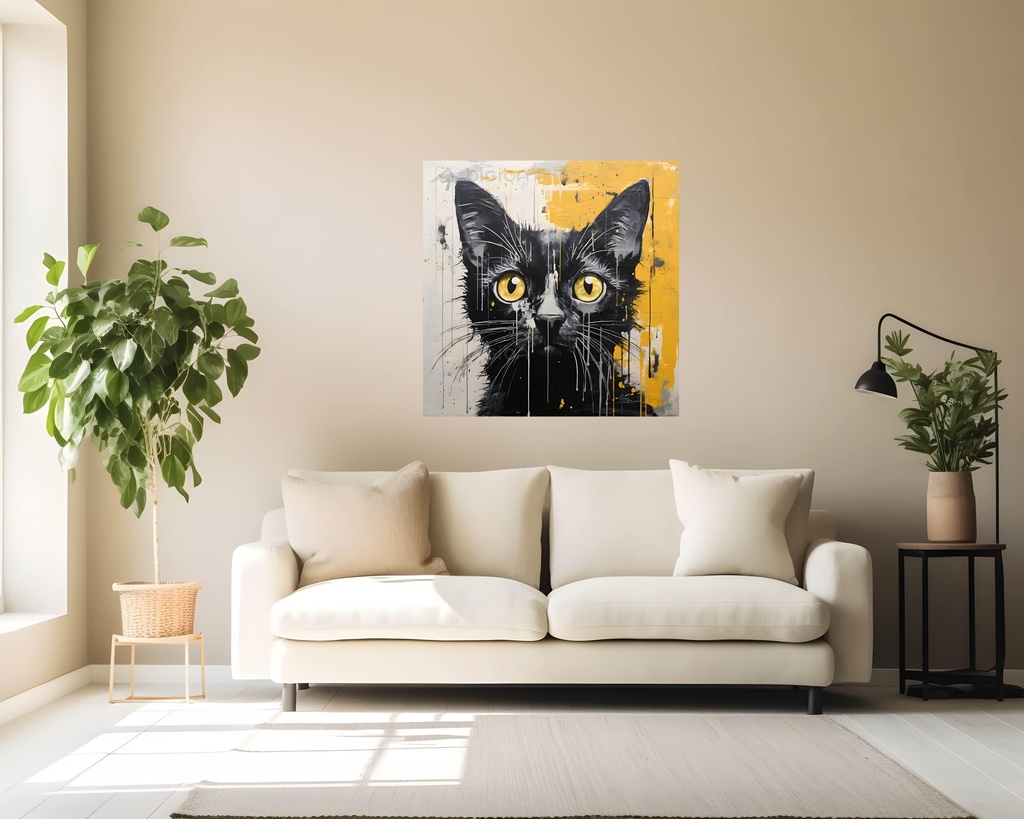 Gaze of the Urban Feline