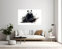 Ink Splashed Panda
