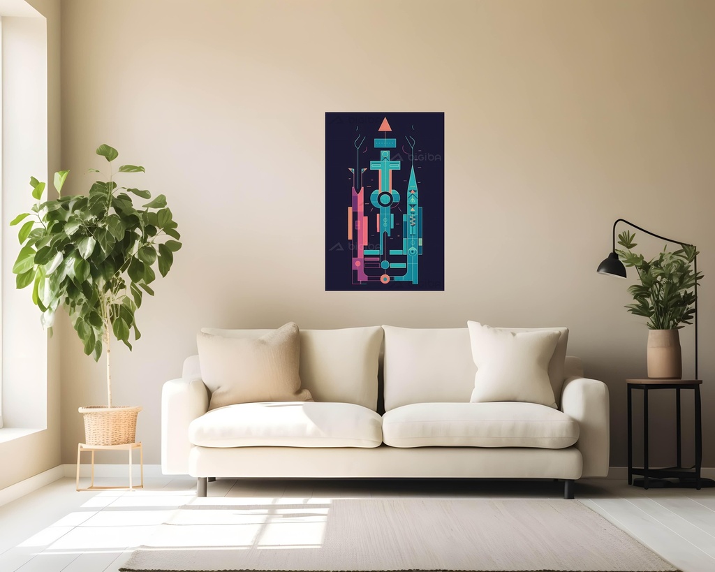 Neon Circuitry Dreamscape