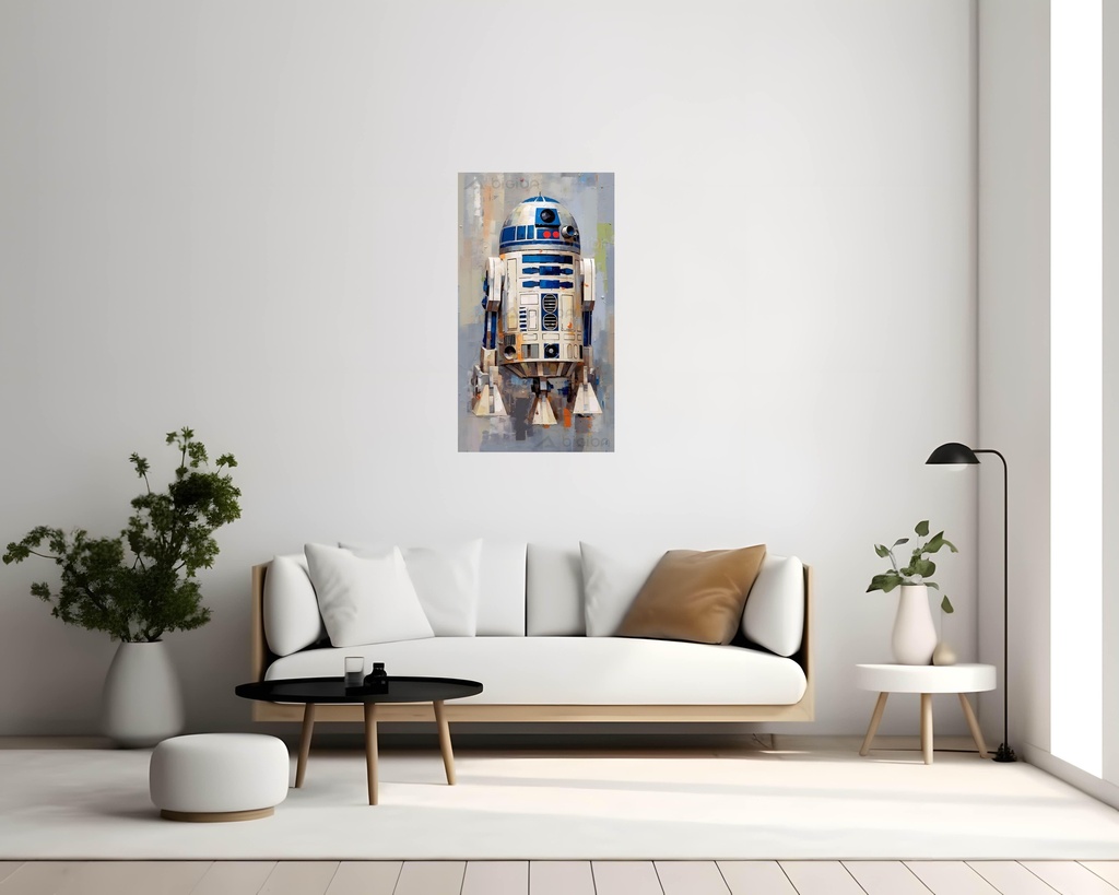 Droid Dream in Oils