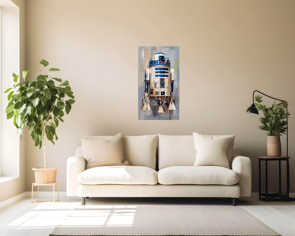 Droid Dream in Oils