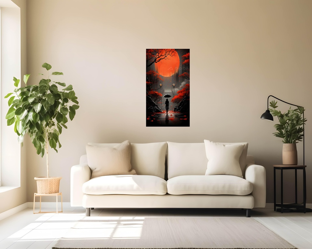 Crimson Moonlight Serenade