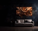 Copper Whirls: An Abstract Vortex