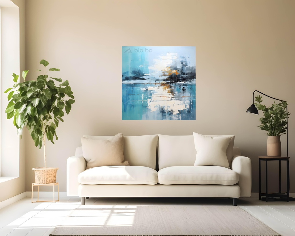 Serene Aqua Reverie