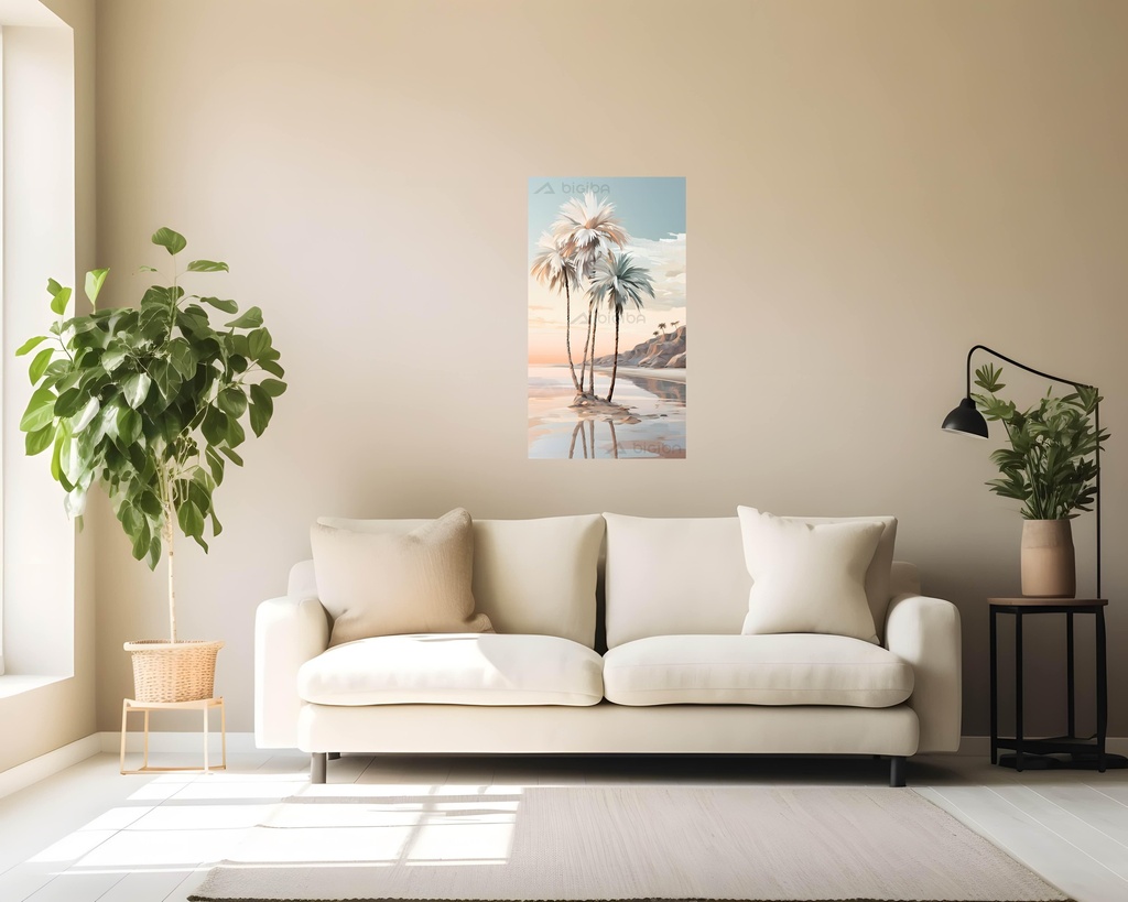 Serene Shoreline Solitude