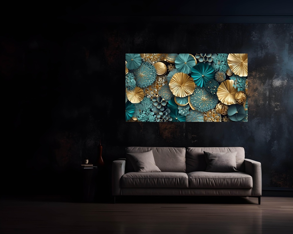 Golden Bloom Symphony