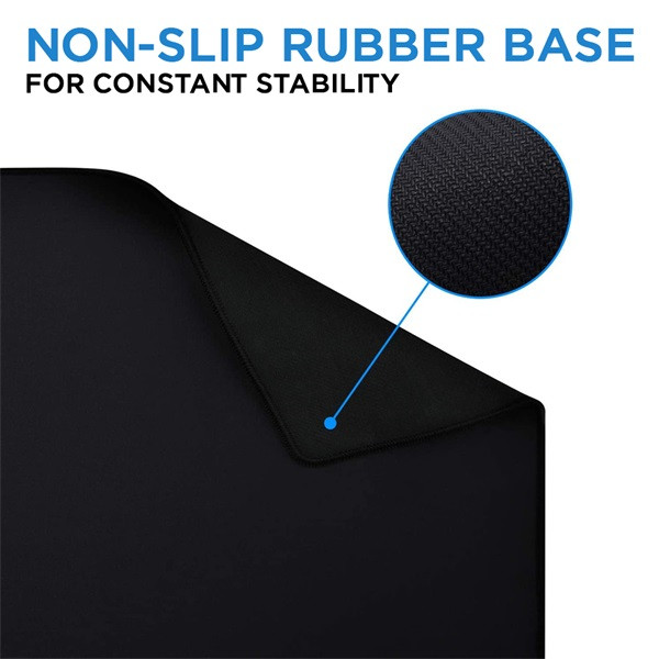 Bluestork egérpad - bs-pad-xxl (900x450x2mm, fekete)