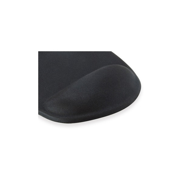 Equip-life egérpad - 245014 (szövet, csúszásmentes, 230 x 200 x 20mm, csuklótámasz, fekete)