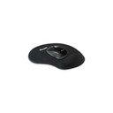 Equip-life egérpad - 245014 (szövet, csúszásmentes, 230 x 200 x 20mm, csuklótámasz, fekete)