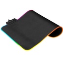 Rampage egérpad - mp-21 (252*328*3mm; fekete, rgb led)