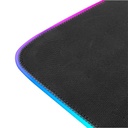 Rampage egérpad - mp-21 (252*328*3mm; fekete, rgb led)