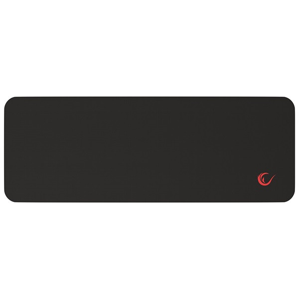 Rampage egérpad - pulsar l (300x700x3mm gaming mouse pad, fekete)