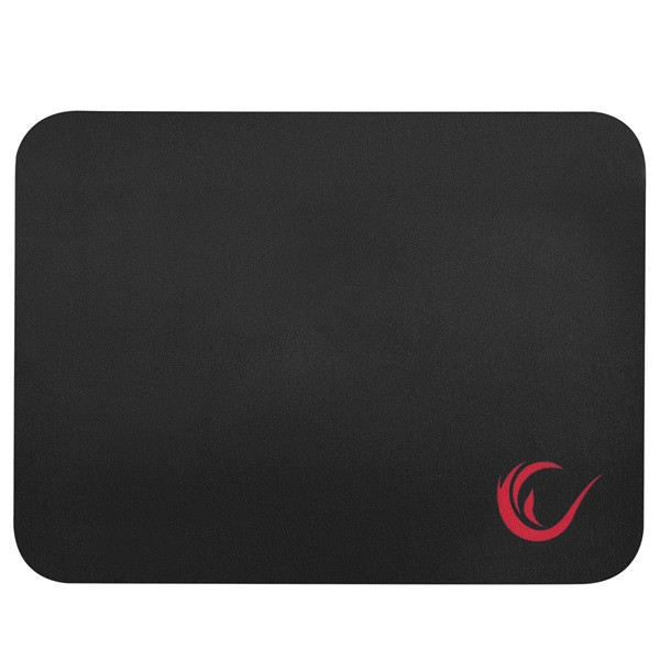 Rampage egérpad - pulsar s (220x290x3mm gaming mouse pad, fekete)