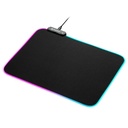 Sharkoon egérpad - 1337 gaming mat rgb v2 360 (360 x 270 x 3 mm, rgb led, lecsatlakoztatható usb kábel, fekete)