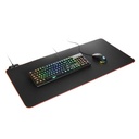 Sharkoon egérpad - 1337 gaming mat rgb v2 900 (900 x 425 x 3 mm, rgb led, lecsatlakoztatható usb kábel, fekete)