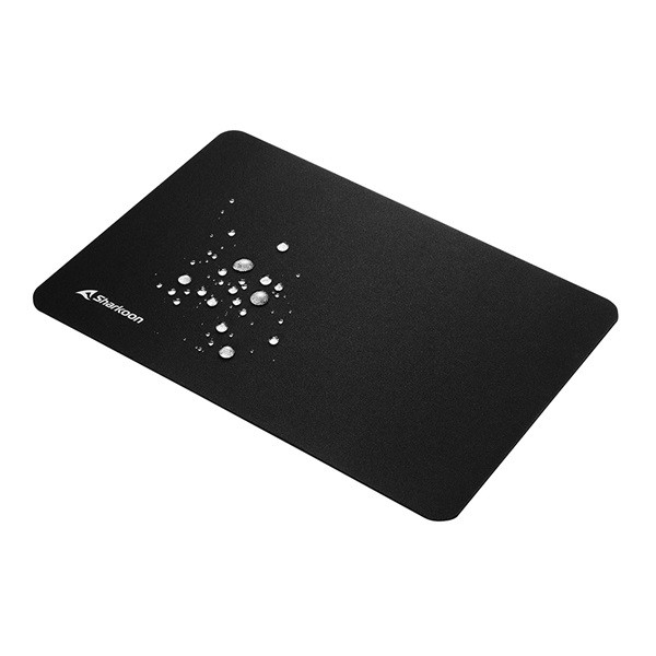 Sharkoon egérpad - 1337 gaming mat v2 l (355 x 255 x,1,4 mm; cseppálló; fekete)