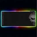 Spirit of gamer egérpad - darkskull rgb mouse pad xxxl (rgb háttérvilágítás, usb hub, 900 x 400 x 4mm; fekete)