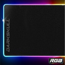 Spirit of gamer egérpad - darkskull rgb mouse pad xxxl (rgb háttérvilágítás, usb hub, 900 x 400 x 4mm; fekete)