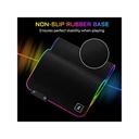 The g-lab egérpad - pa rubidium (800x300x3mm; fekete, extra usb, vízálló, rgb led)