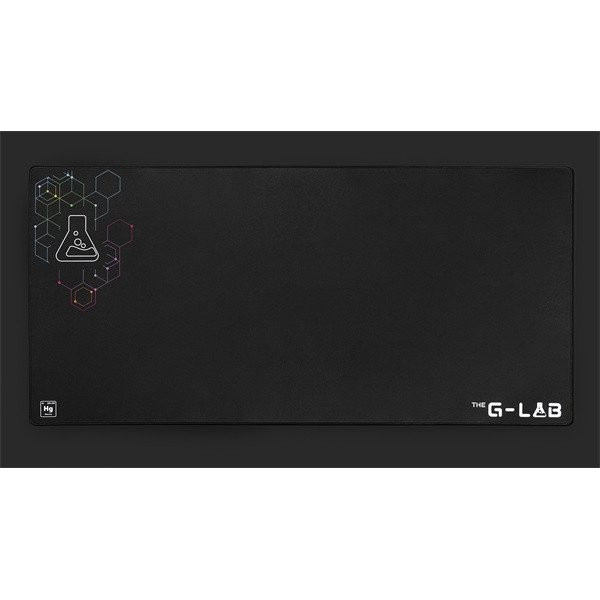 The g-lab egérpad - pad-mercury (xxxl, 1200x570x4mm, vízálló, fekete)