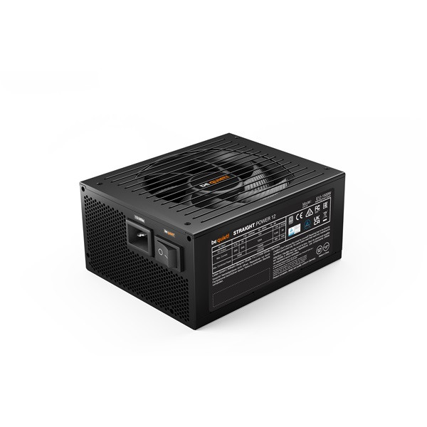 Be quiet! Tápegység 1500w - straight power 12 platinum (80+ platinum, atx3.0, moduláris, fekete)