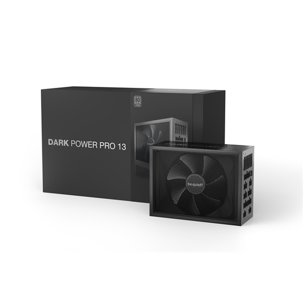 Be quiet! Tápegység 1600w - dark power pro 13 (80+ titanium, atx3.0, moduláris, fekete)