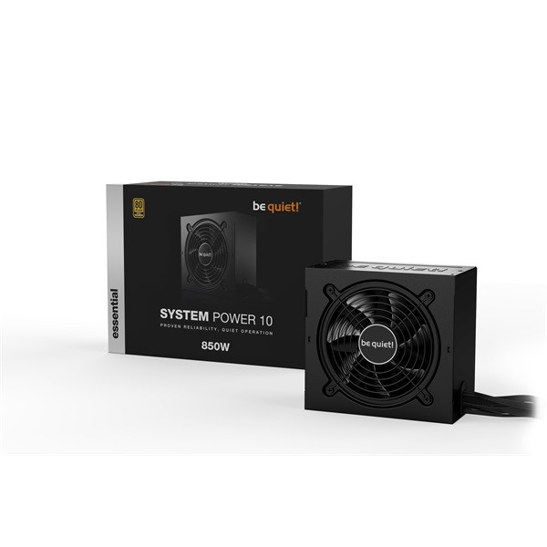 Be quiet! Tápegység 850w - system power 10 (80+ bronze, fekete)